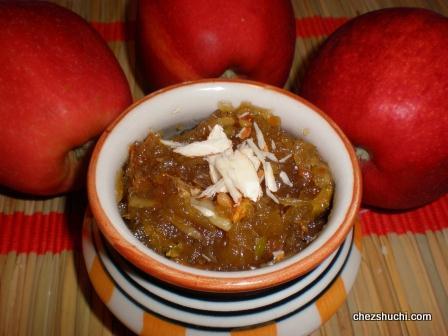 Apple Halwa/ Pudding