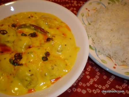 Gatte Ki Subji/ Kadhi