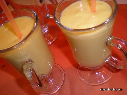 mango milk shake