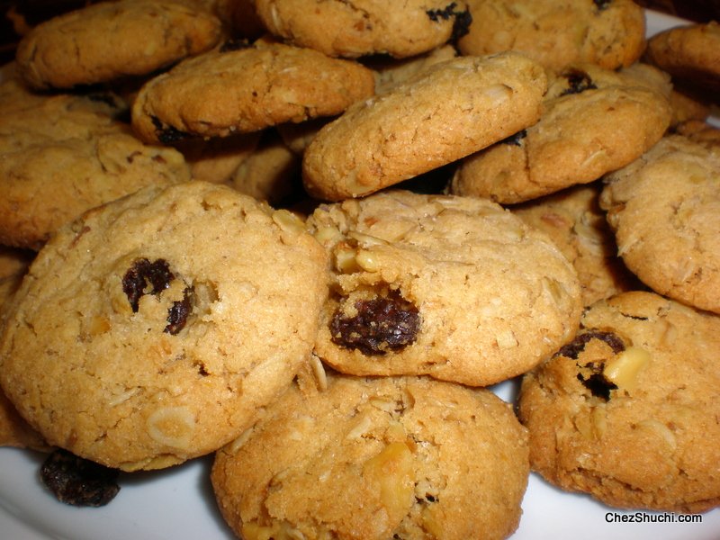 Oat Raisin Cookies