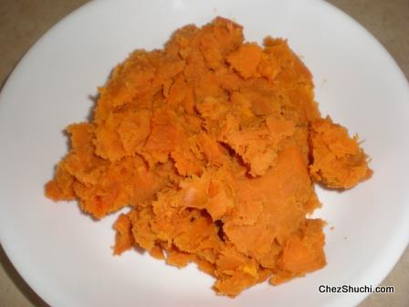 Sweet Potato Pudding | Sweet potato halwa