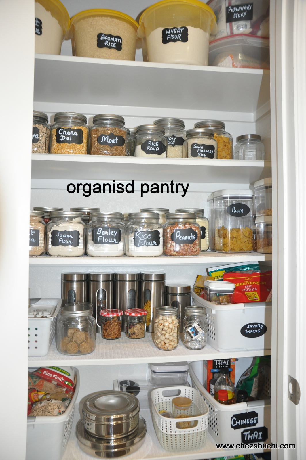 Pantry Organization Idea